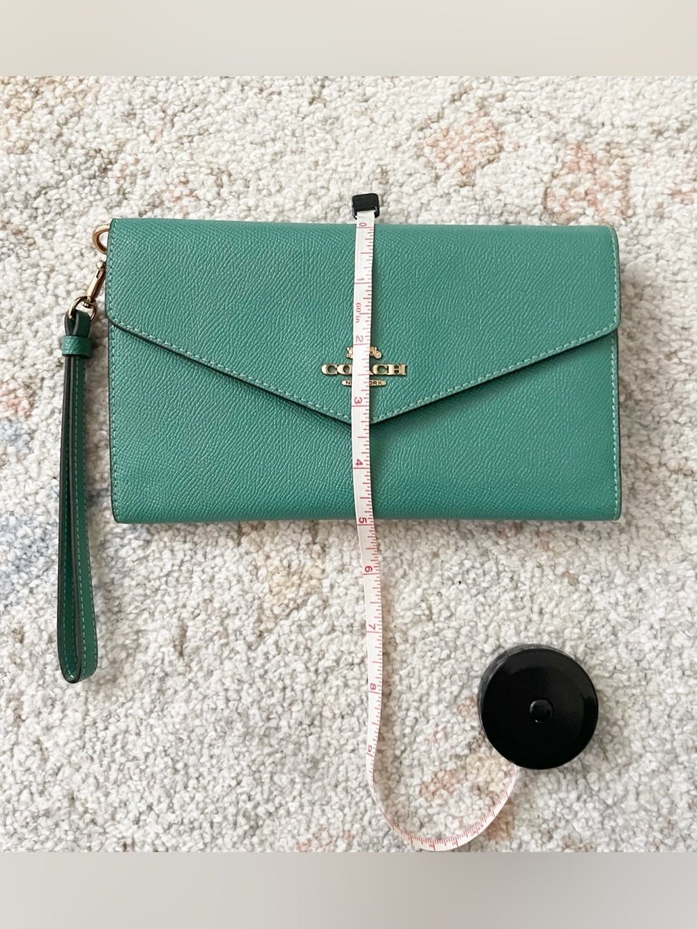 Coach Travel Envelope Wallet Wristlet - Picture 6 of 7